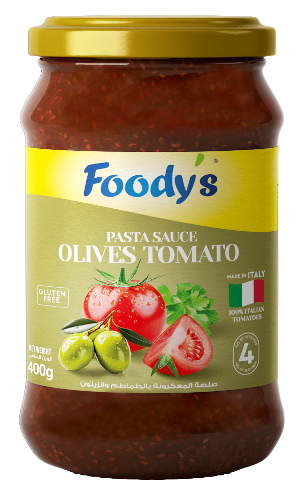 Foodys Olives Tomato Pasta Sauce 400g